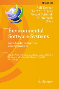 Enlarge image Cover: Environmental Software Systems. Infrastructures, Services and Applications - Springer