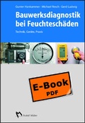 Cover: Bauwerksdiagnostik bei Feuchtesch&auml;den - E-Book (E-BUB) - Rudolf M&uuml;ller Verlag