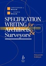 Cover: Specification Writing - Wiley