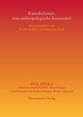 Cover: Kannibalismus, eine anthropologische Konstante? - Harrassowitz Verlag