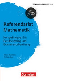 Enlarge image Cover: Referendariat Sekundarstufe I + II - Cornelsen Pädagogik