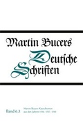 Cover: Deutsche Schriften / Martin Bucers Katechismen aus den Jahren 1534, 1537, 1543 - G&uuml;tersloher Verlagshaus