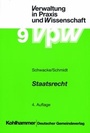 Cover: Staatsrecht - Deutscher Gemeindeverlag
