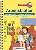Cover: Arbeitsbl&auml;tter zum W&ouml;rterbuch "Schlag auf, schau nach!" - Mildenberger Verlag GmbH
