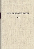 Cover: Wolfram-Studien XX - Erich Schmidt Verlag