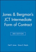 Bild: Jones and Bergman's JCT Intermediate Form of Contract - Wiley