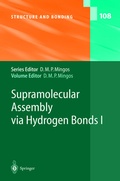 Cover: Supramolecular Assembly via Hydrogen Bonds I - Springer
