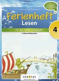 Abbildung von: Ferienheft Lesen 4. Klasse Volksschule - VERITAS Linz