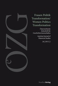 Cover: &Ouml;sterreichische Zeitschrift f&uuml;r Geschichtswissenschaften 2/2015 - Studien Verlag