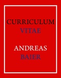 Cover: Curriculum Vitae - Andreas Baier - BoD - Books on Demand