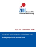 Cover: &Uuml;bergang Schule-Hochschule - BoD - Books on Demand
