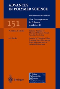 Enlarge image Cover: New Developments in Polymer Analytics II - Springer
