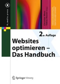 Cover: Websites optimieren - Das Handbuch - Springer Vieweg