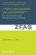 Cover: "Fr&uuml;her, entschiedener und substantieller"? - Springer VS