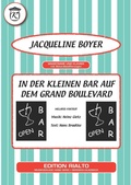 Cover: In der kleinen Bar auf dem Grand Boulevard - Edition Rialto Hans Gerig KG