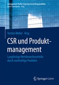 Cover: CSR und Produktmanagement - Springer Gabler