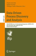 Cover: Data-Driven Process Discovery and Analysis - Springer