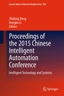 Cover: Proceedings of the 2015 Chinese Intelligent Automation Conference - Springer