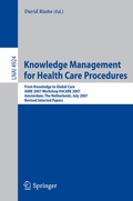 Cover: Knowledge Management for Health Care Procedures - Springer