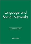 Cover: Language and Social Networks - Wiley