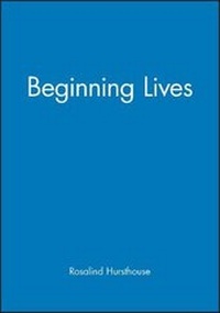 Enlarge image Cover: Beginning Lives - Wiley