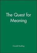 Cover: The Quest for Meaning - Wiley