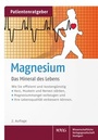 Cover: Magnesium - Wissenschaftliche Verlagsgesellschaft