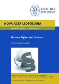 Abbildung von: Human Rights and Science - Wissenschaftliche Verlagsgesellschaft