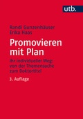 Cover: Promovieren mit Plan - UTB
