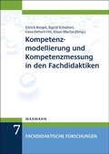 Cover: Kompetenzmodellierung und Kompetenzmessung in den Fachdidaktiken - Waxmann Verlag GmbH