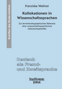 Abbildung von: Kollokationen in Wissenschaftssprachen - Stauffenburg
