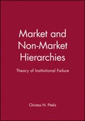 Cover: Market Dynamics and Entry - Blackwell Publishers
