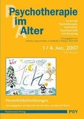 Cover: Psychotherapie im Alter Nr. 13 - Psychotherapie im Alter