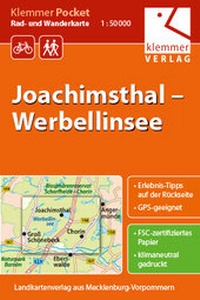 Abbildung von: Klemmer Pocket Rad- und Wanderkarte Joachimsthal - Werbellinsee - Klemmer-Verlag