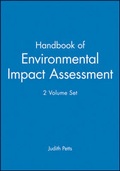 Cover: Handbook of Environmental Impact Assessment, 2 Volume Set - Wiley