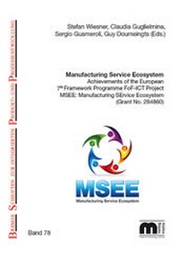 Enlarge image Cover: Manufacturing Service Ecosystem - Verlag Günter Mainz
