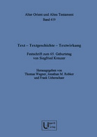 Enlarge image Cover: Text - Textgeschichte - Textwirkung Text - Textgeschichte - Textwirkung - Ugarit