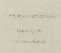 Abbildung von: Milena Aguilar: "Brücke über stillem Wasser" - TEXTEM VERLAG