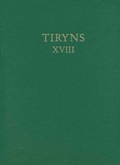Cover: Kult im archaischen Tiryns - Reichert Verlag
