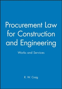 Bild: Procurement Law for Construction and Engineering - Wiley