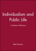 Cover: Individualism and Public Life - Wiley