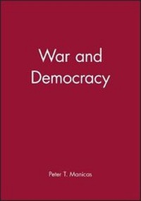 Abbildung von: War and Democracy - Wiley
