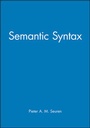 Cover: Semantic Syntax - Wiley