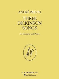 Abbildung von: Three Dickinson Songs: Soprano and Piano - G. Schirmer, Inc.
