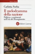 Cover: Il melodramma della nazione - Laterza