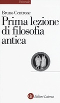 Cover: Prima lezione di filosofia antica - Universale Laterza;Laterza