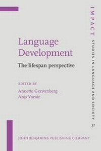Enlarge image Cover: Language Development - John Benjamins Publishing Co