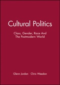 Cover: Cultural Politics - Wiley