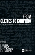 Cover: From Clerks to Corpora - Stockholm University Press