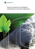 Cover: Equity and Spectrum of Mitigation Commitments in the 2015 Agreement - Nordic Council of Ministers